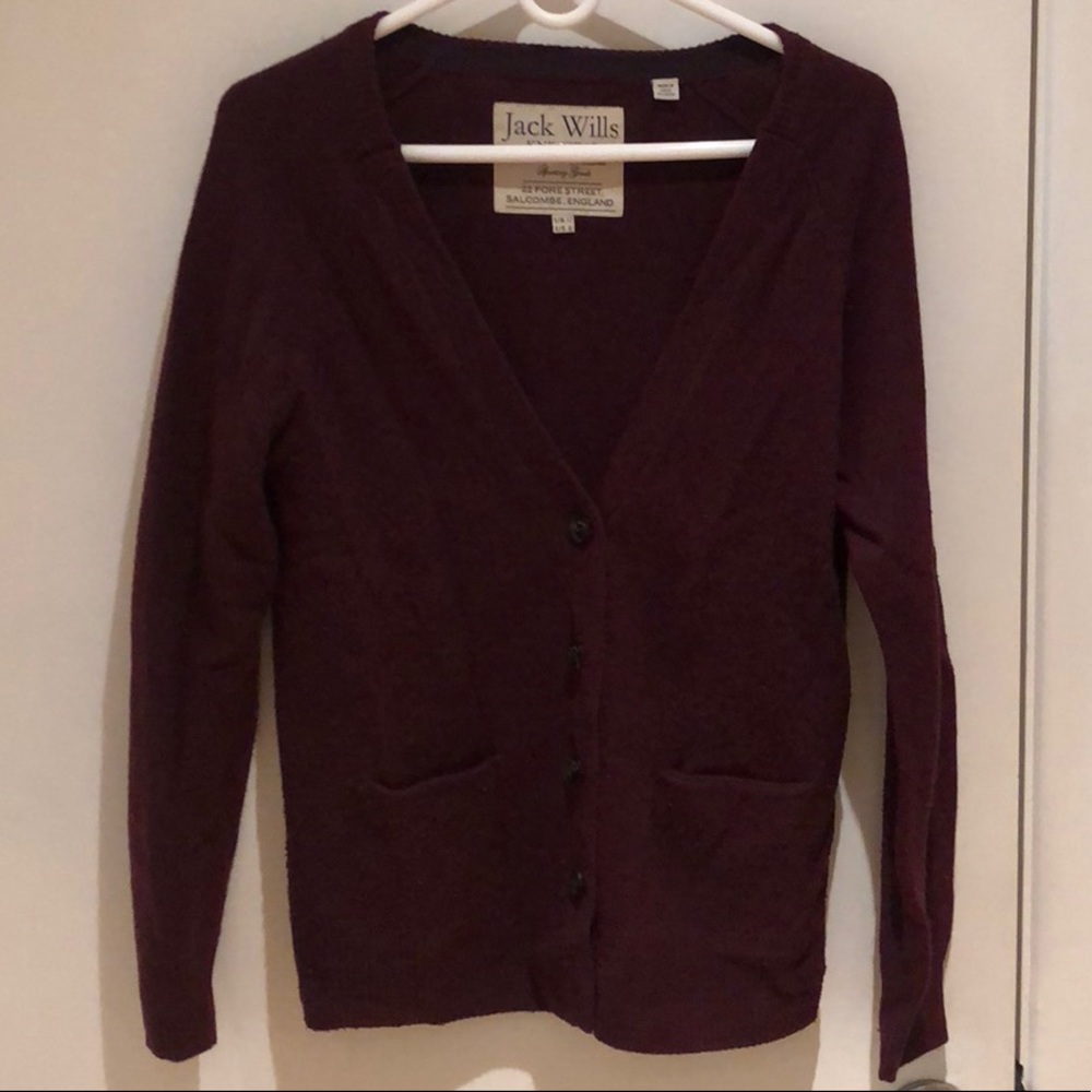 Wool cardigan